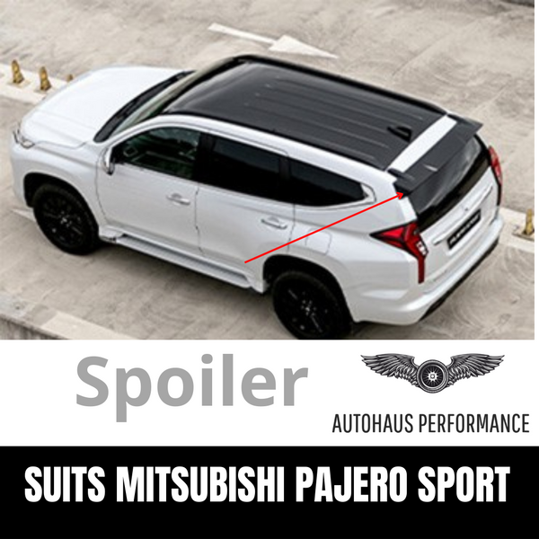 Mitsubishi Pajero Sport QE 2016 + Gloss Black Spoiler Rear Wing