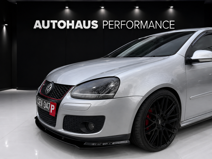 Gloss Black front lip splitter to suit VW Volkswagen Golf MK5 GTI