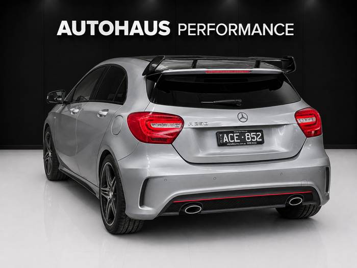 W176 AMG Style Gloss Black Mercedes Benz A class A250 A200 A180 A45 rear boot spoiler