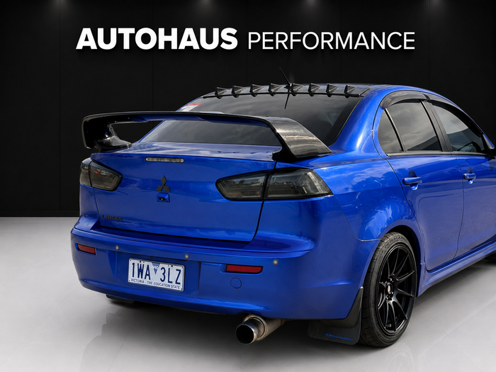 EVO X Style Trunk Spoiler Gloss Black for 2007 - 2019 Mitsubishi Lancer CJ CF