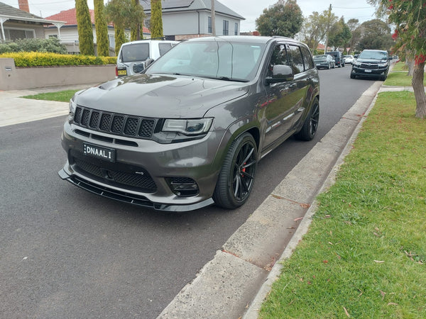Brand New Gloss Black Front Lip To Suit Jeep Grand Cherokkee SRT 2015 - 2019