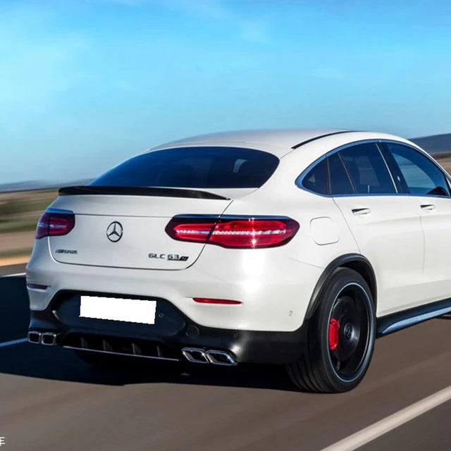 Brand new Gloss Black Rear wing Hatch Spoiler wing for Mercedes Benz GLC Coupe Class