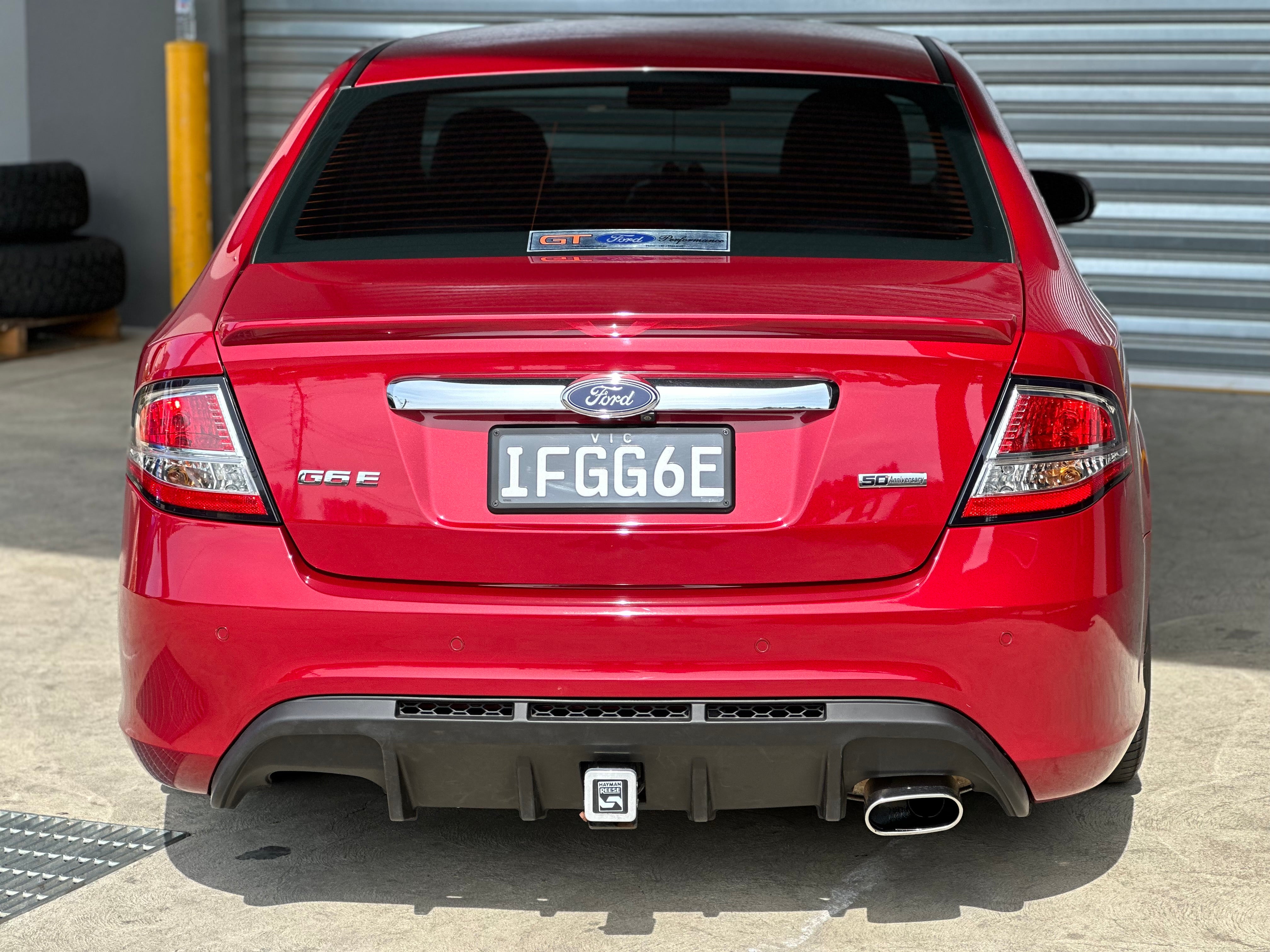 REAR BUMPER BAR DIFFUSER TO SUIT FORD FALCON DUAL TIP FG XR6 XR8 G6 G6 ...