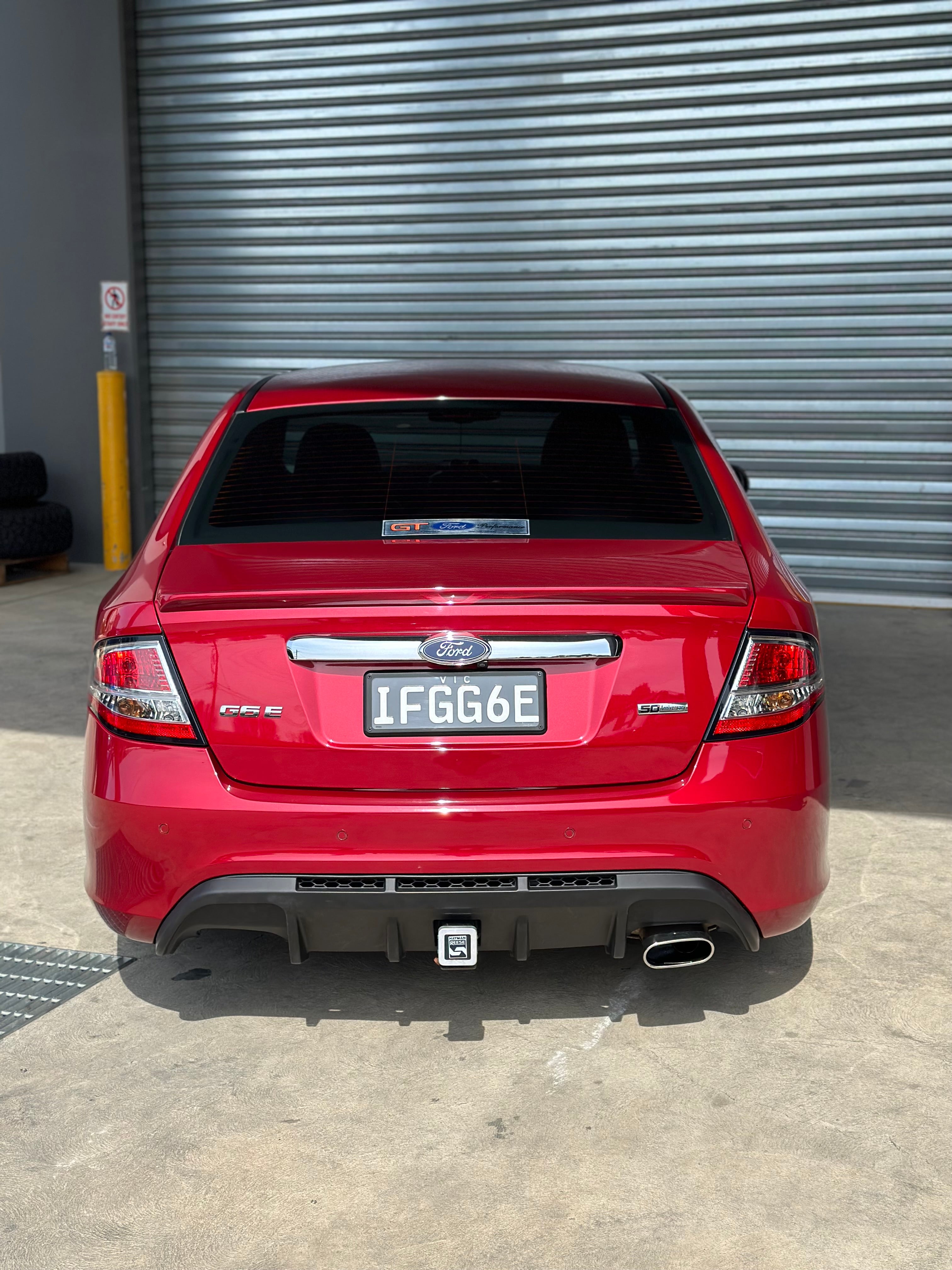 REAR BUMPER BAR DIFFUSER TO SUIT FORD FALCON DUAL TIP FG XR6 XR8 G6 G6 ...