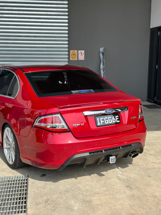 REAR BUMPER BAR DIFFUSER TO SUIT FORD FALCON DUAL TIP FG XR6 XR8 G6 G6 ...