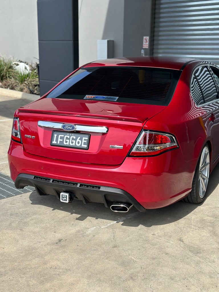 REAR BUMPER BAR DIFFUSER TO SUIT FORD FALCON DUAL TIP FG XR6 XR8 G6 G6 ...