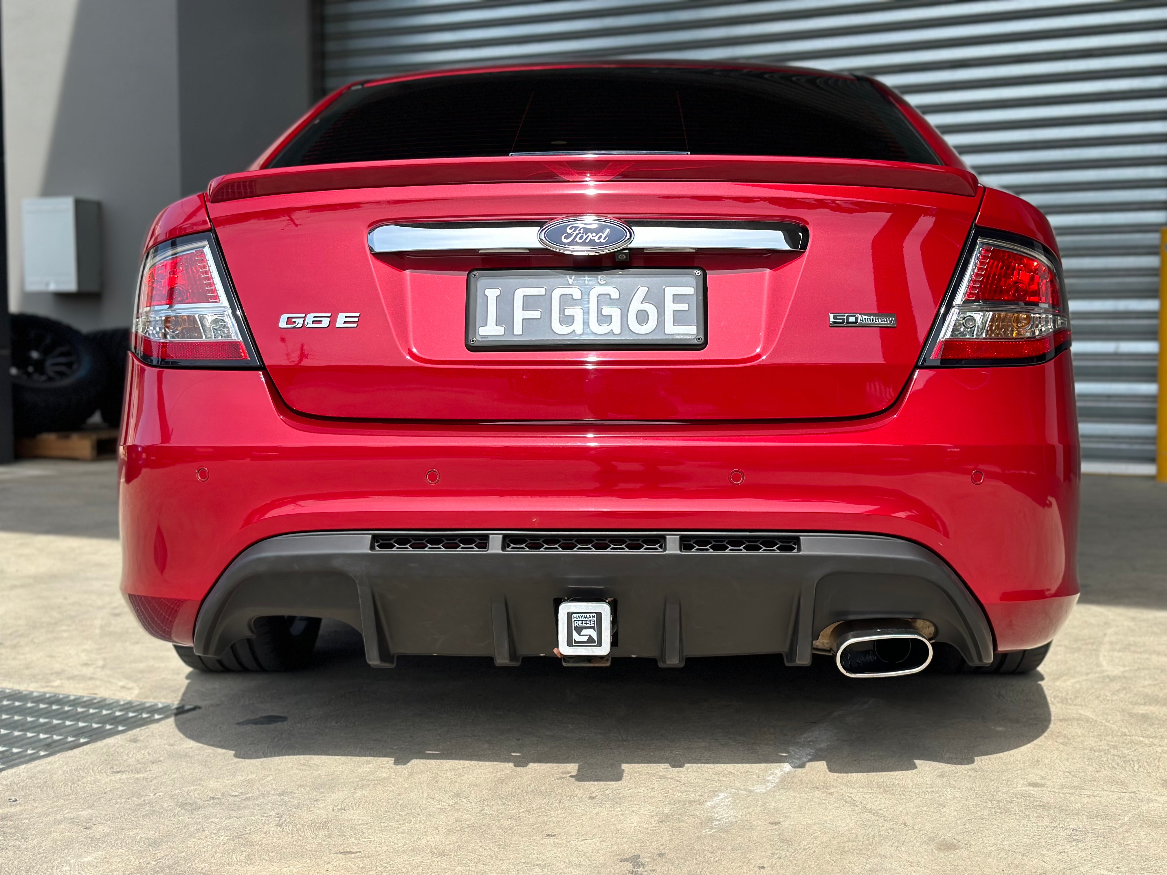 REAR BUMPER BAR DIFFUSER TO SUIT FORD FALCON DUAL TIP FG XR6 XR8 G6 G6 ...
