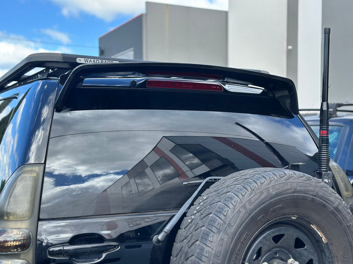 Toyota Prado 120 Series 2003 - 2009 Rear Spoiler Wing Deflector Gloss Black
