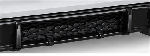 Brand New VW Volkswagen Golf GTI Mk7 Rear Diffuser Right And Left Single Exhaust Pipe Gloss Black