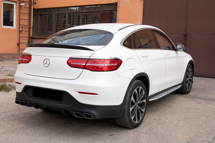 Brand new Gloss Black Rear wing Hatch Spoiler wing for Mercedes Benz GLC Coupe Class