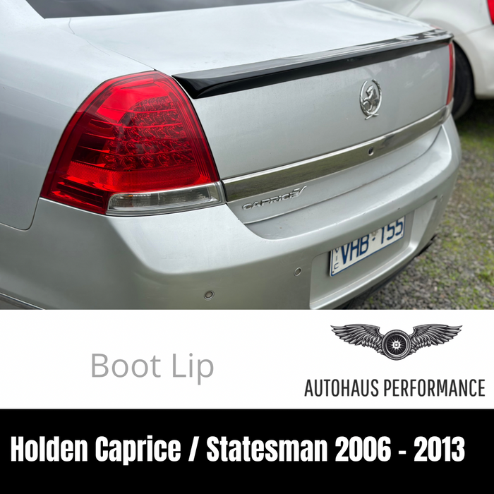 BRAND NEW HOLDEN CAPRICE WM 2006 - 2013 BOOT SPOILER TRUNK LIP