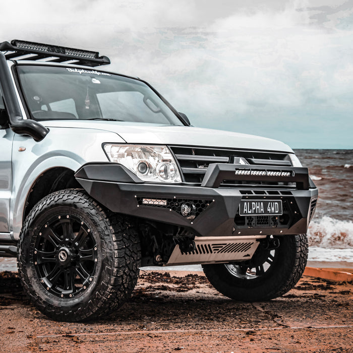 Alpha Predator Steel Bull Bar for Mitsubishi Pajero NS NT NX NW 2007+