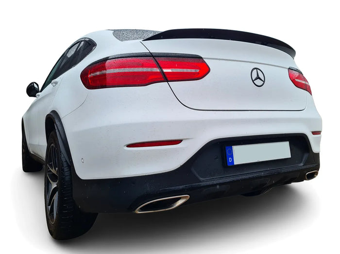 Brand new Gloss Black Rear wing Hatch Spoiler wing for Mercedes Benz GLC Coupe Class