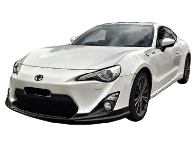 FRONT BUMPER BAR LIP TOM STYLE TO SUIT TOYOTA 86 2013-2016