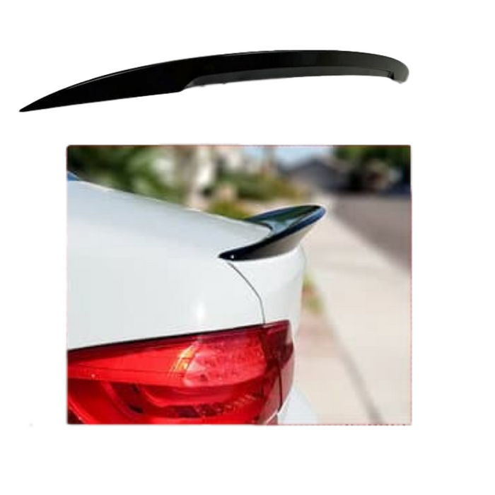 Black Rear Spoiler Boot Wing Lip For BMW E92 325i 335i Sedan M3 3 series