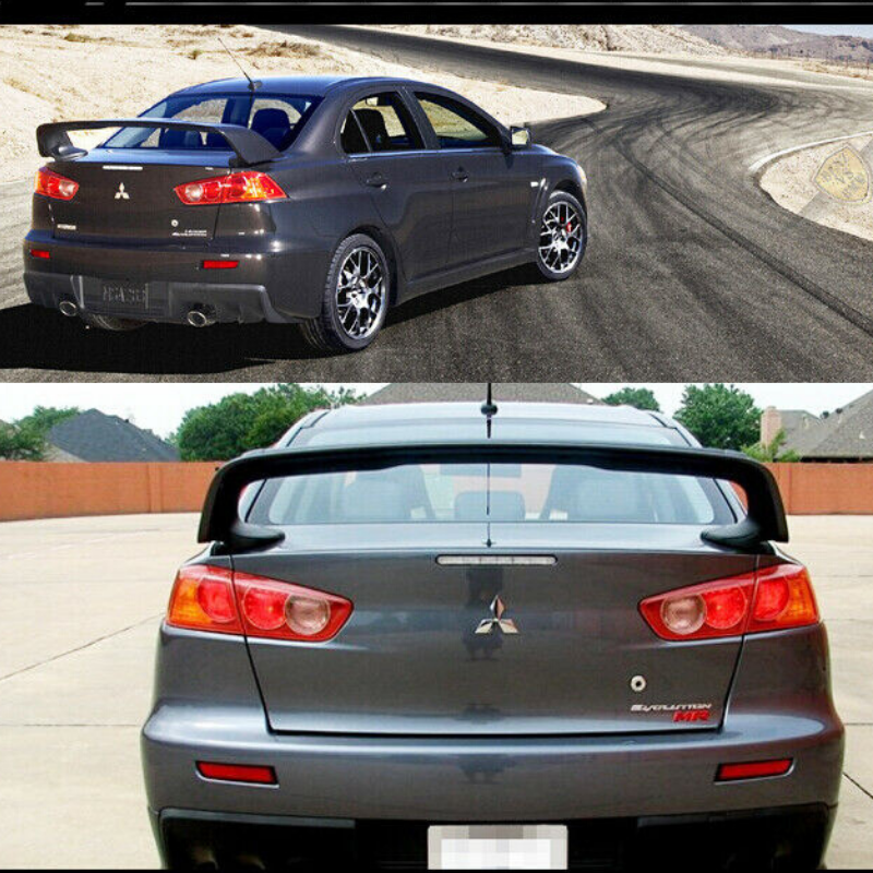 PLASTIC FIN ROOF SPOILER TO SUIT MITSUBISHI LANCER/EVOLUTION 2007-2017 ...