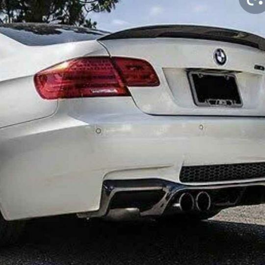 Gloss Black Trunk Spoiler Boot Wing Lip For BMW E92 325i 335i Sedan M3 3 series