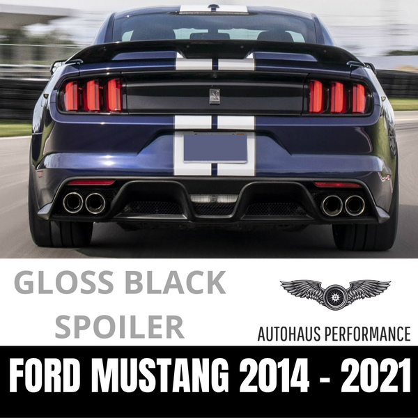 GLOSS REAR SPOILER WING TO SUIT Ford Mustang FM FN 2014 - 2020 GT STYLE GT350R