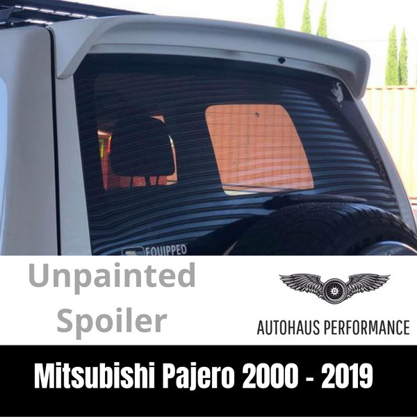 Gloss Black Mitsubishi Pajero 2000 - 2018 V73 V97 NX NM NP NS NT Spoiler Wing Rear