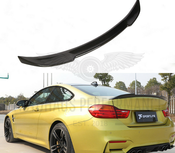 M4 Style Gloss Black Rear trunk boot lip Spoiler for BMW 4 Series F32 All models