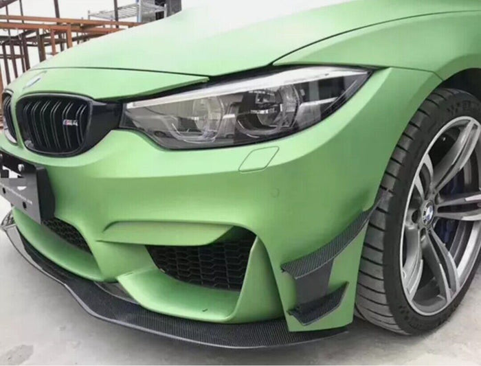 BMW 3 Series Carbon Fibre front lip M-Performance style for M3 F80 PSM Style