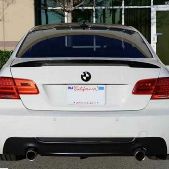 Gloss Black Trunk Spoiler Boot Wing Lip For BMW E92 325i 335i Sedan M3 3 series