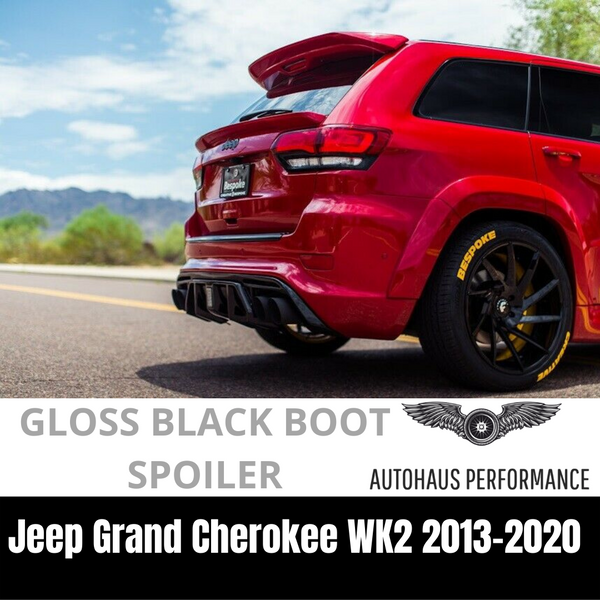 Rear Wing Lip Spoiler Trunk Jeep Grand Cherokee WK2 2013-2020 SRT Style Body Kit