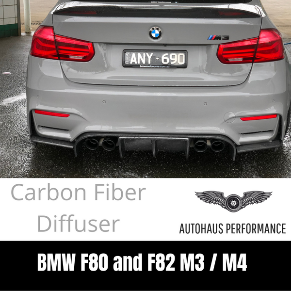 Brand New Carbon Fibre Fiber Rear Diffuser for BMW F80 F82 M4 M3