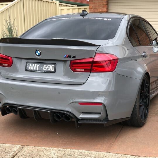 Brand New Gloss Black Spoiler Boot wing Lip to suit BMW F30 F80 3 Seri –  AutoHaus Performance