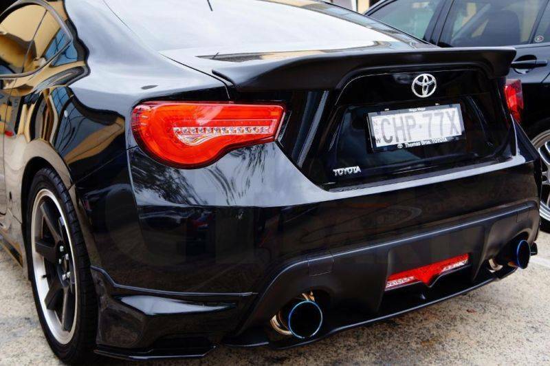 Tucking Rear 86 MATTE BLACK TOYOTA 86 GT 86 REAR BOOT TRUNK SPOILER WING – AutoHaus ...