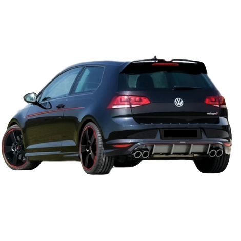 REAR BUMPER BAR DIFFUSER TO SUIT VW GOLF GTI 2012-2016