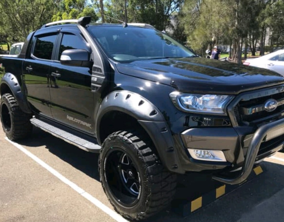 CLUB MONSTER JUNGLE FLARES 6PC TO SUIT FORD RANGER PX1 PX2 2011-2018