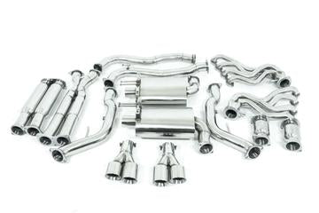 TWIN 3" STAINLESS ENGINE-BACK EXHAUST SYSTEM + HIGH FLOW CATS HOLDEN CAPRICE / HSV GRANGE WM / WN