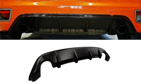 ABS GLOSS BLACK REAR BUMPER BAR DIFFUSER TO SUIT FORD XR5 TURBO PRE-FACE LIFT 2006-2007
