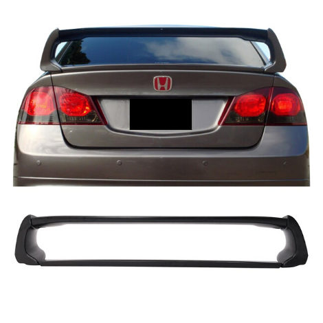 REAR WING BOOT SPOILER MUGEN RR STYLE SPEC TO SUIT HONDA CIVIC 2006-2012