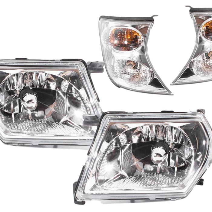 HEADLIGHT REPLACEMENTS TO SUIT NISSAN PATROL GU 1997-2007 4X4 4WD