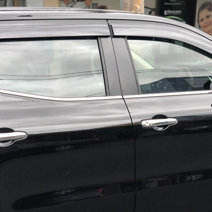 WEATHER SHIELD WINDOW VISORS TO SUIT VOLKSWAGEN VW AMAROK 2011-2019