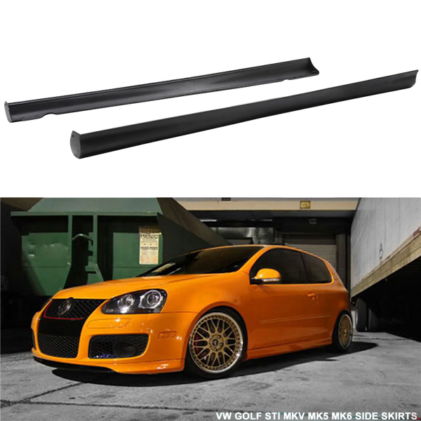 VOTEX STYLE SIDE SKIRTS TO SUIT VW VOLKSWAGEN GOLF 5 GTI 2006-2009