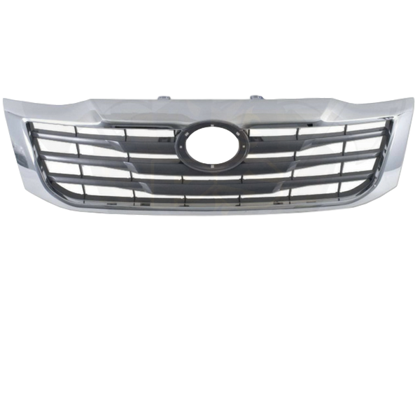 CHROME REPLACEMENT FRONT BUMPER BAR GRILL TO SUIT TOYOTA HILUX 2011-2015 SR SR5