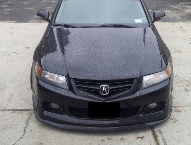 EURO CL9 STI STYLE FRONT LIP TO SUIT HONDA ACCORD SEDAN 2003-2008 ...