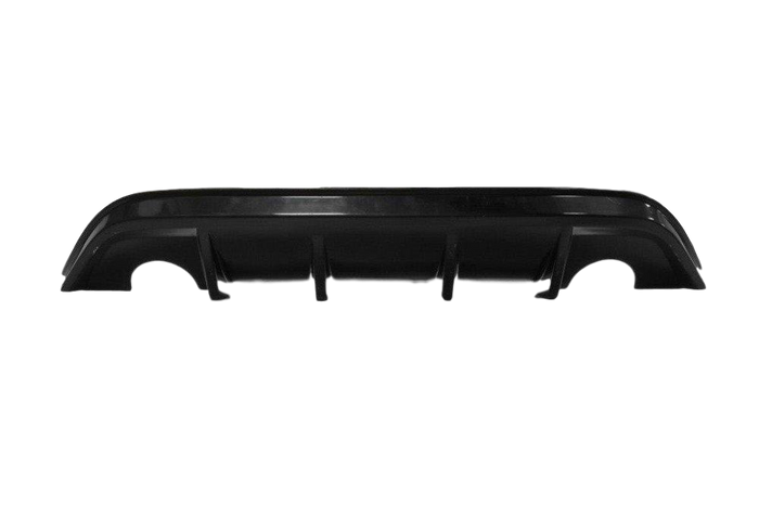 ABS GLOSS BLACK REAR BUMPER BAR DIFFUSER TO SUIT FORD XR5 TURBO 2008-2011 FACE LIFT
