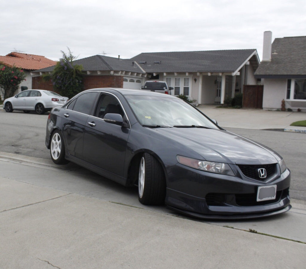 EURO CL9 STI STYLE FRONT LIP TO SUIT HONDA ACCORD SEDAN 2003-2008 ...