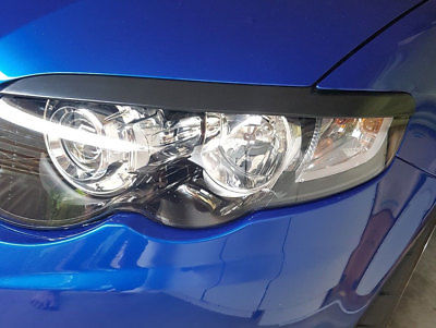 INJECTION PLASTIC HEADLIGHT EYEBROW EYELID COVERS TO SUIT FORD FALCON FG SERIES 2008-2014